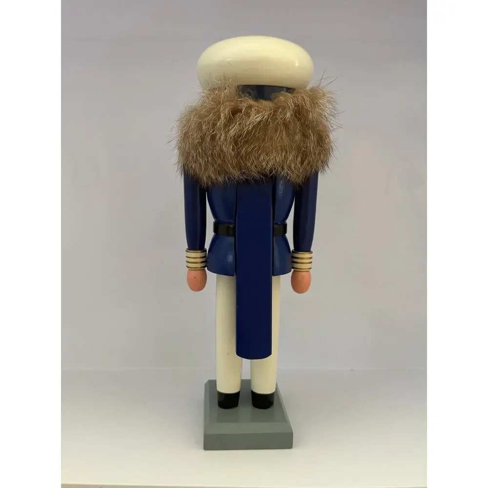 Vintage GDR Erzgebirge Sailor Nutcracker Sea Captain Expertic East Germany Wood